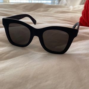 QUAY Australia After Hours Matte Black Sunglasses